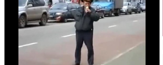 Video: politist + alcool = circulatie dirijata