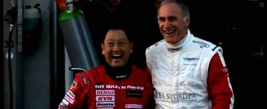 VIDEO: Presedintii Aston Martin si Toyota piloteaza impreuna la Nurburgring