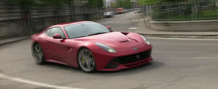 VIDEO: Primele imagini reale cu noul Ferrari F12 Berlinetta