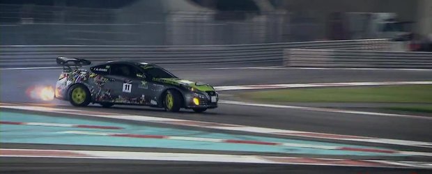 VIDEO: Sase minute de drifturi la Yas Marina Circuit