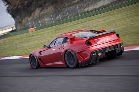 Video: Si mai multa actiune cu Ferrari 599 XX!