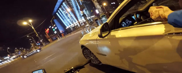 VIDEO-SOC in Bucuresti: un sofer de BMW a fost filmat in timp ce arunca gunoiul... la gunoi!