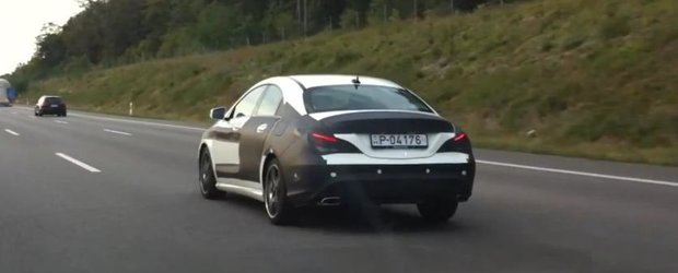 Video spion cu noul Mercedes-Benz CLA