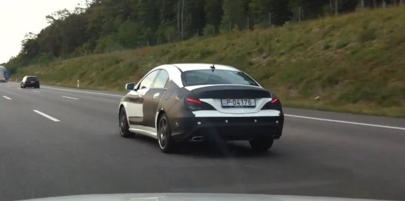 Video spion cu noul Mercedes-Benz CLA