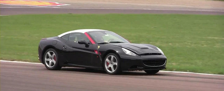 VIDEO SPION: Ferrari California Turbo, surprins pe circuitul de la Fiorano