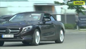 Video Spion: Noul Mercedes S-Class Cabriolet revine in fata camerelor de filmat