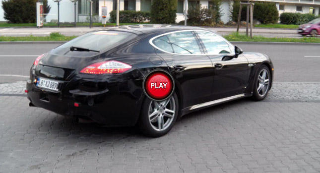 Video Spion: Porsche Panamera Facelift Video Spion: Porsche Panamera Facelift