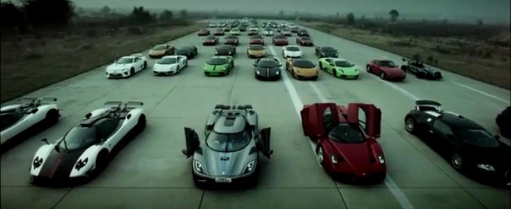 VIDEO: SportsCar Club ne ofera cea mai tare parada de supercaruri din lume!