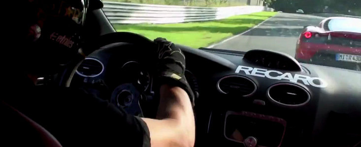 VIDEO: Tanner Foust si noul Ford Focus RS500 iau cu asalt Nurburgring-ul