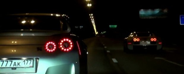 Video Teaser: Bugatti Veyron versus Nissan GT-R (730 CP)