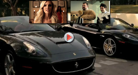 Video: The Fast and the Furryious - Doi ursi, un California si un R8 Video: The Fast and the Furryious - Doi ursi, un California si un R8