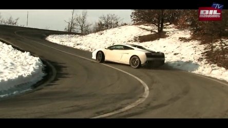 Video: Valentino Balboni, la volanul lui Gallardo... Valentino Balboni