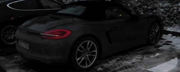 VIDEO: Vezi cum arata noul Porsche Boxster in lumea reala