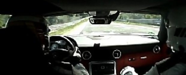 Video: Viitorul Mercedes SLS AMG se da pe Ring