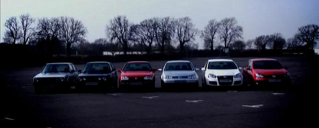 VIDEO: Volkswagen aduna laolalta toate generatiile modelului Golf GTI