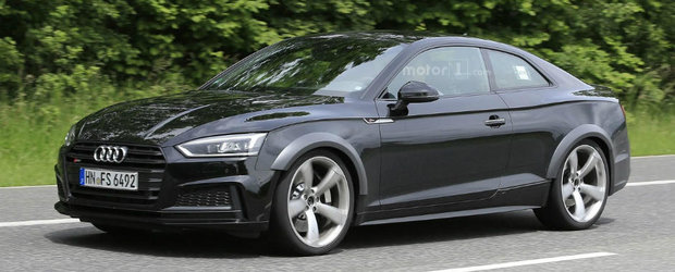 Viitorul Audi RS5 a fost surprins in Germania. Surpriza majora vine de sub capota sportivei nemtesti.