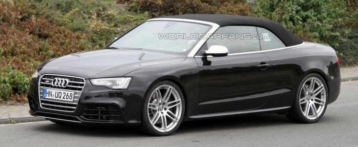 Viitorul Audi RS5 Cabrio, surprins complet necamuflat Viitorul Audi RS5 Cabrio, surprins complet necamuflat