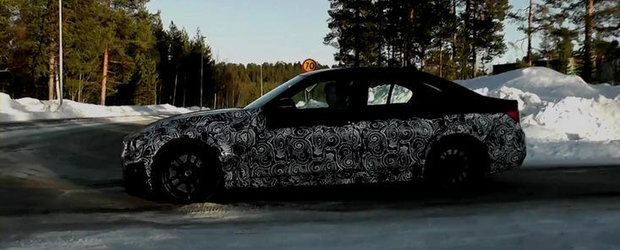 Viitorul BMW M3 F30, surprins intr-un nou video spion