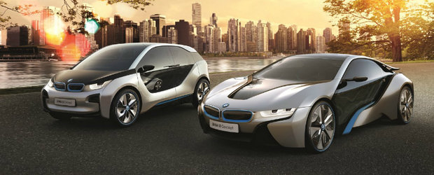 Viitorul este AICI: BMW dezvaluie noile i3 si i8 - UPDATE VIDEO