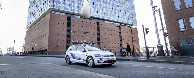 Viitorul este aici. VOLKSWAGEN a inceput primele teste cu masini autonome de nivel 4