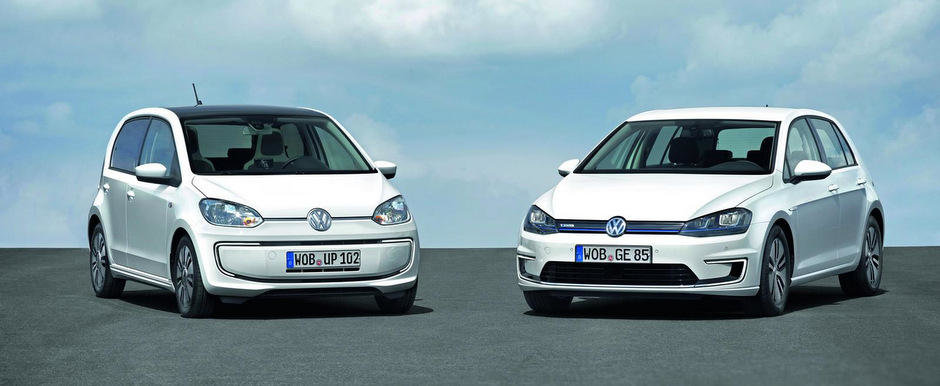 Viitorul este aici: VW dezvaluie noile e-up si e-Golf