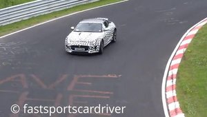 Viitorul Jaguar F-Type Coupe S V8 isi incordeaza muschii la Nurburgring