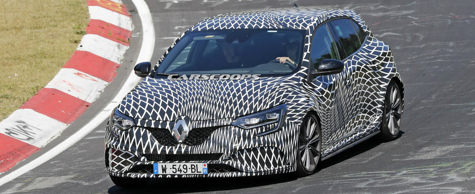 Viitorul Megane RS tatoneaza terenul de la Nurburgring. Ar putea urma un nou record la categoria FWD Viitorul Megane RS tatoneaza terenul de la Nurburgring. Ar putea urma un nou record la categoria FWD