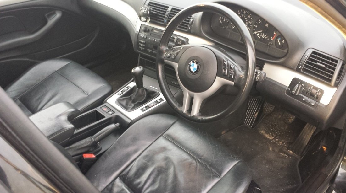 Vind interior din piele neagra bmw seria 3 e46 touring,DEZMEMBREZ-PIESE BMW E46