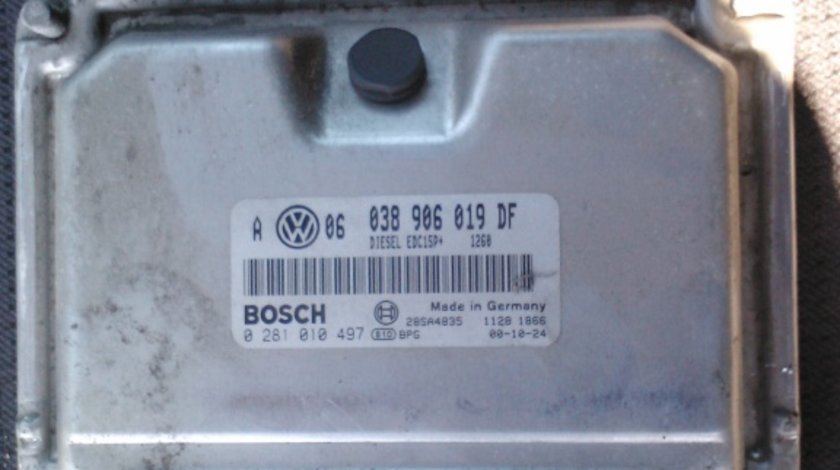 Vindem Ecu Cod 038906019df 0281010497 Vw Bora 1 9 Tdi Atd 101 Cai