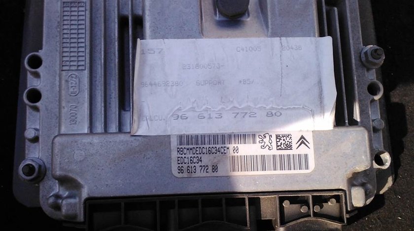 Vindem Ecu Peugeot 307 1 6 Hdi Cod 9661377280 Edc16c34