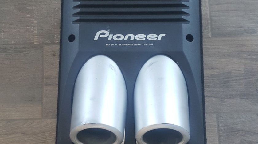 Vindem subwoofer Activ 100 W, PIONEER, TS-WX206A. Stare impecabila.