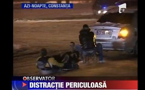 Vine iarna bine-mi pare, drifturi cu masina in parcare! Vine iarna bine-mi pare, drifturi cu masina in parcare!