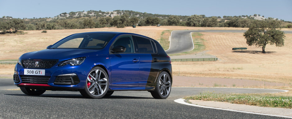 Vine sa se bata cu Focus ST si Golf GTI. De la cat pleaca in Romania noul Peugeot 308 GTi facelift Vine sa se bata cu Focus ST si Golf GTI. De la cat pleaca in Romania noul Peugeot 308 GTi facelift