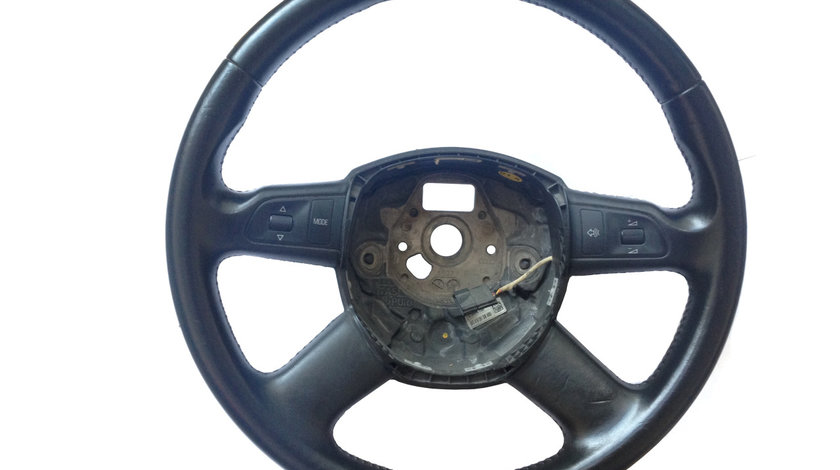 Volan 4 spite din piele cu airbag si padele + comenzi Audi A8 D3 4E an 2003 - 2010