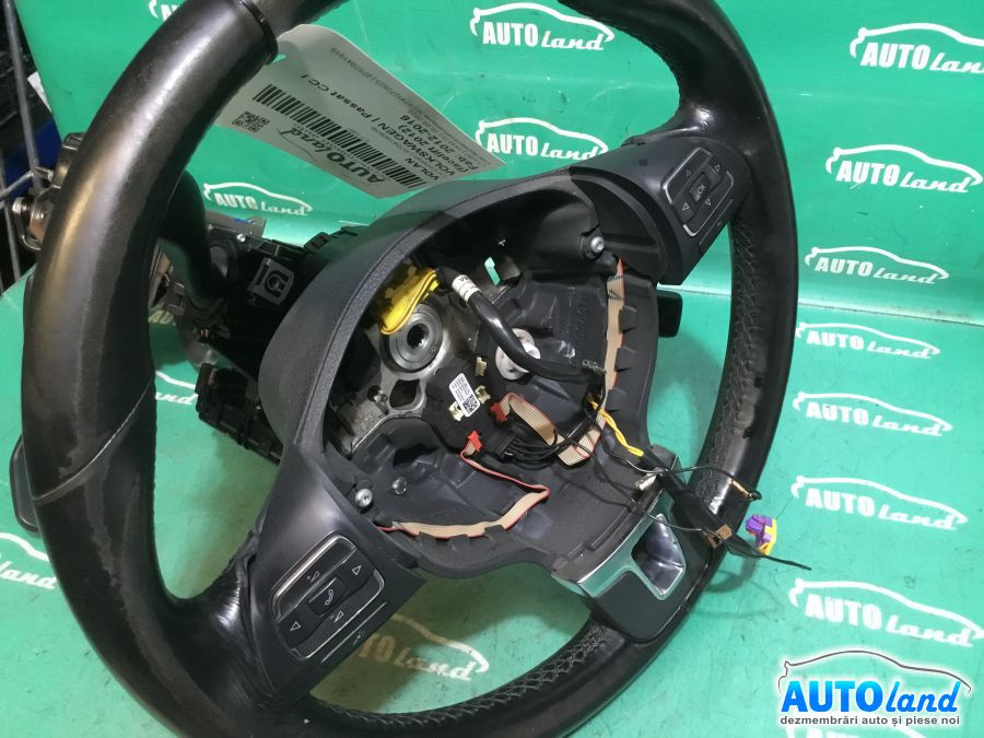 Volan 5c0419091b Cu Comenzi Volkswagen Passat CC I facelift 2012 2012-2016