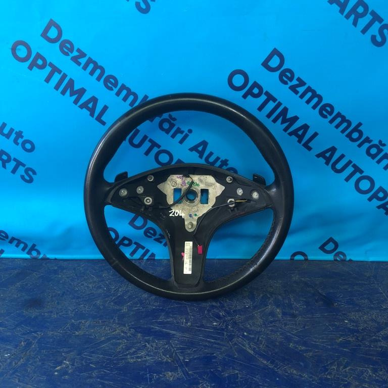 Volan AMG cu padele piele NEGRU Mercedes C Class W204 2007-2011 COD A2044602703