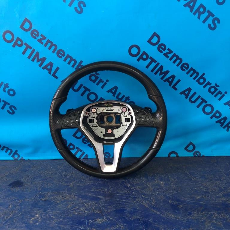 Volan AMG piele NEGRU Mercedes CLS W218 2010-2014 COD A2184600618