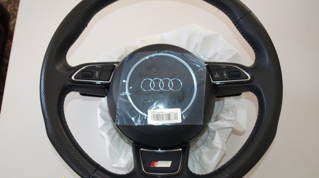 Volan Audi S line Original 2012 compatibil cu orice Audi dupa 2008