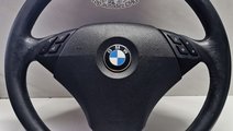 Volan BMW E60 E61 Seria 5 cu airbag si comanezi di...