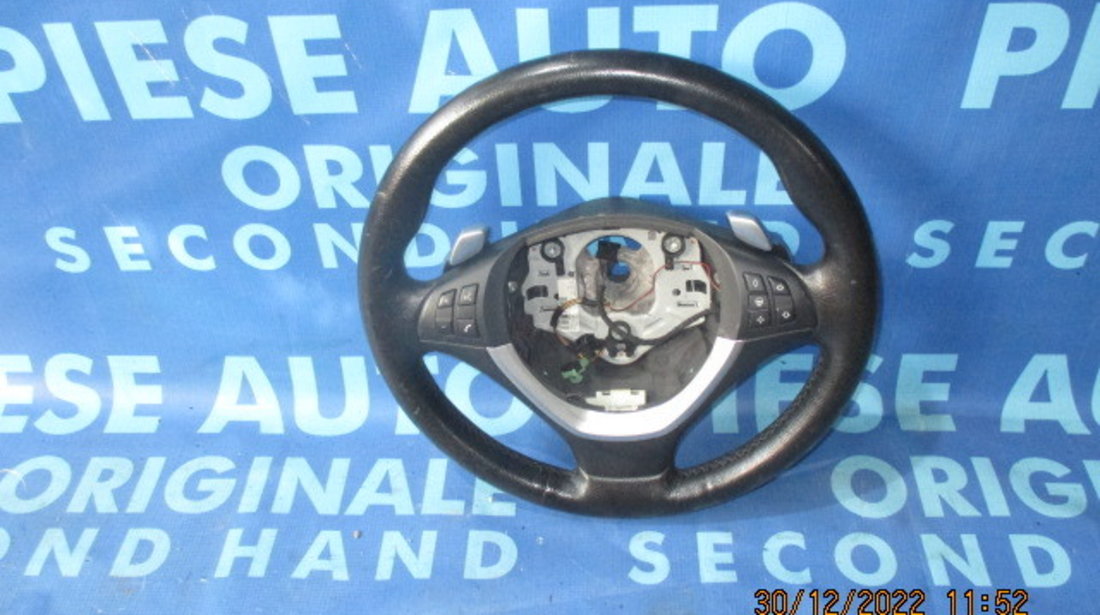 Volan BMW E71 X6; 6786705 (modelul cu padele)