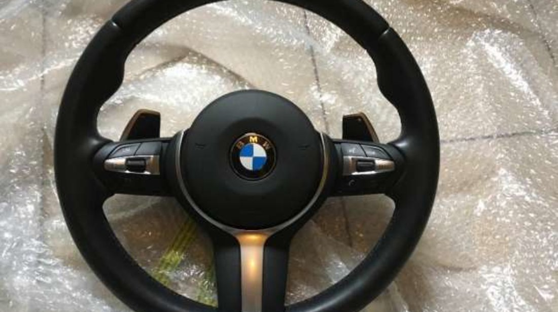 Volan BMW M Sport cu padele BMW F01 F02 F07 F10 F11 F12 F13