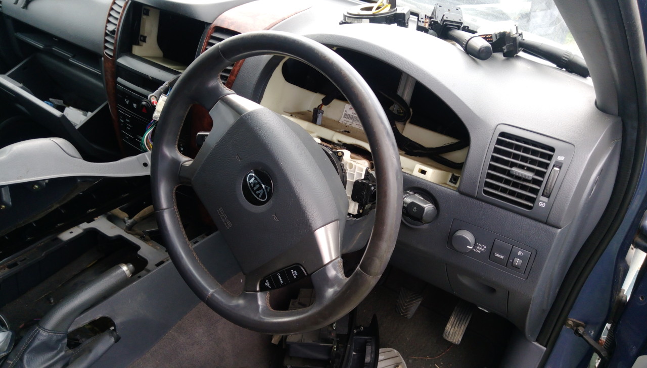 volan cu airbag , airbag pasager, kia sorento 2005