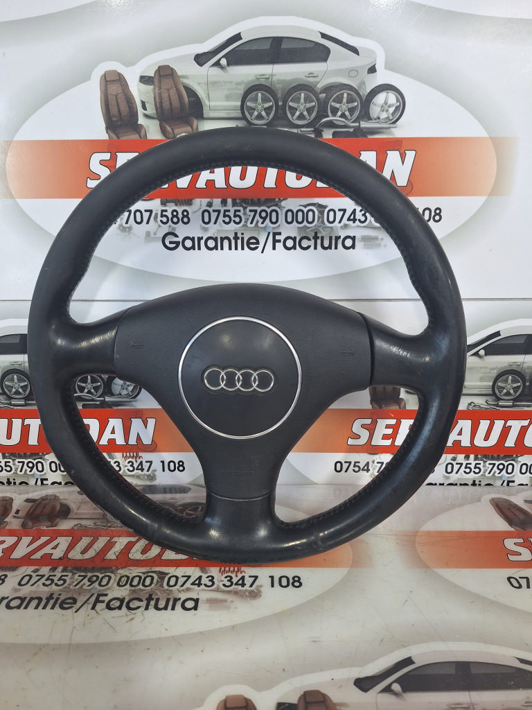 Volan cu airbag Audi A3 (2003-2008) [8P1] 2.0 Motorina 2005, 8P0419091H / 8E0880201AT