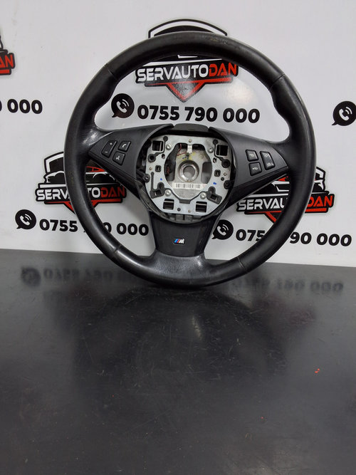 Volan cu airbag BMW Seria 5 (2003-2010) [E60] 3.0 Motorina 2006, 6059833 / 605440400A