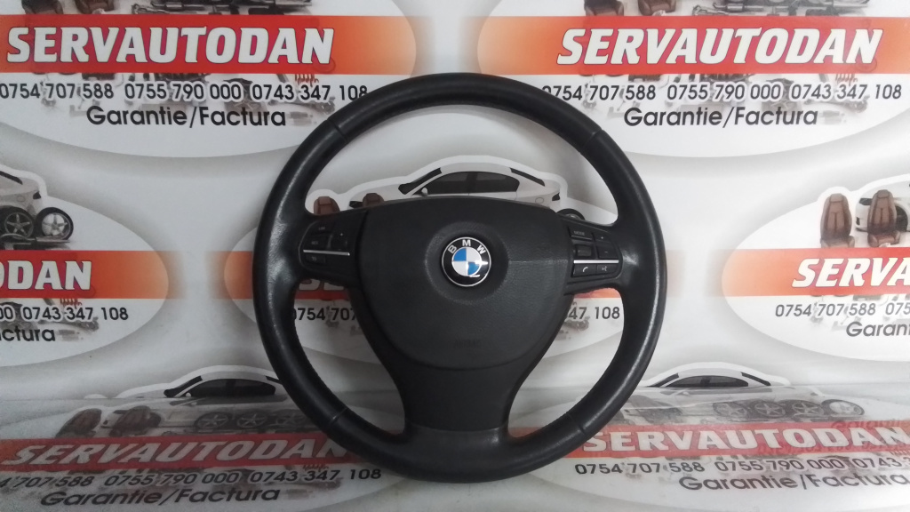 Volan cu airbag BMW Seria 5 (2010-2017) [F10] 2.0 Motorina 2012, 618634700B / 9229480 / 610234901D
