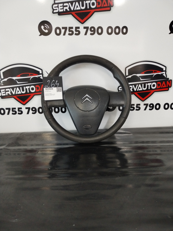 Volan cu airbag Citroen C3 (2002-2010) [FC_] 1.4 Motorina 2004, 96380009ZE / 96437310ZE
