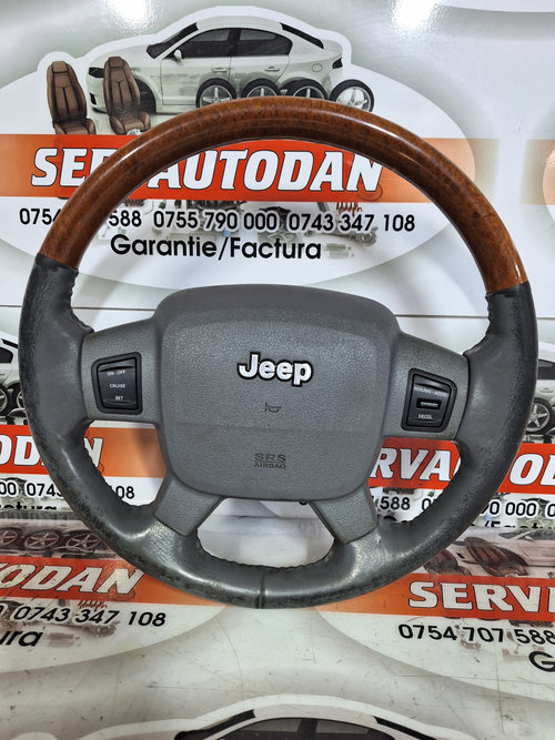 Volan cu airbag Jeep Grand Cherokee 3 (2005-2010) 3.0 Motorina 2008, 1BZ391D5AC / P1CE761D5AA