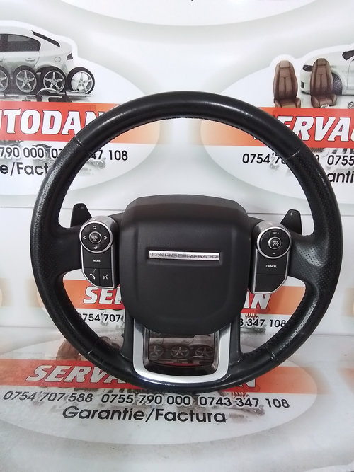 Volan cu airbag Land Rover Range Rover 3 (2002->) 3.0 Motorina 2017, FK62-3F563 / 307894210-AC