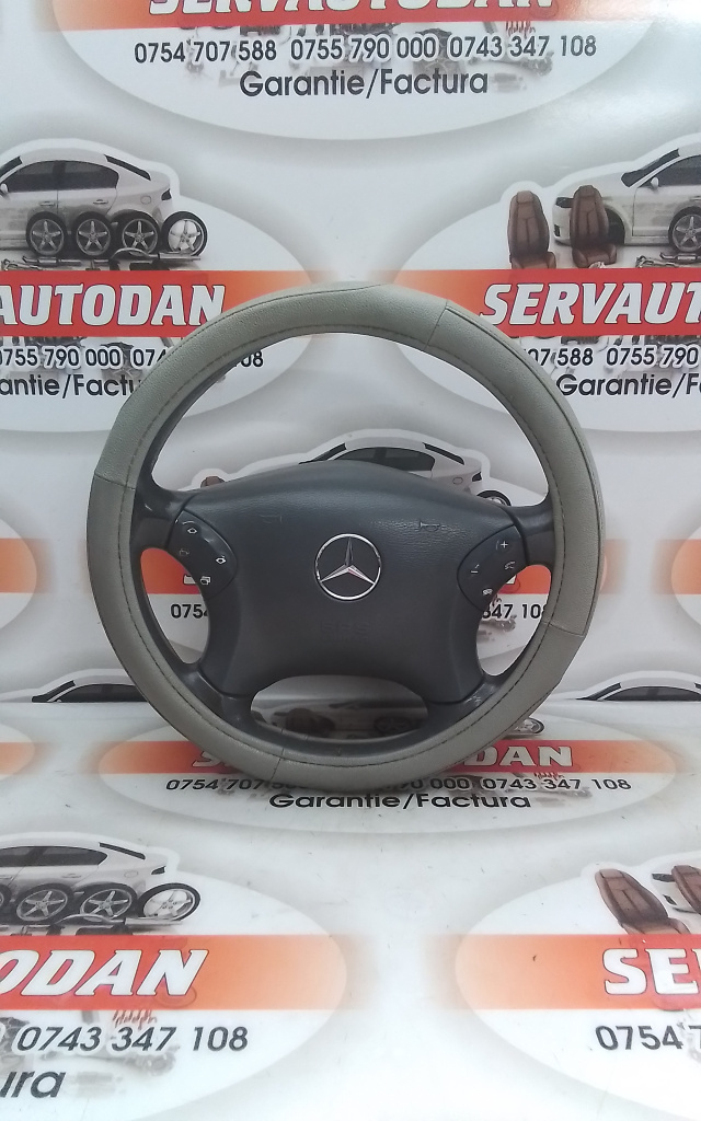 Volan cu airbag Mercedes-Benz C-Class (2001-2007) [W203] 2.2 Motorina 2004, 2034601198 / A2034600903