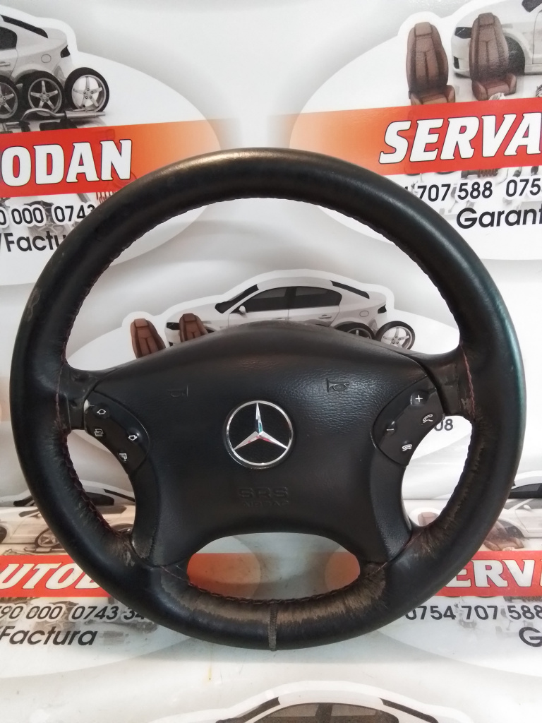 Volan cu airbag Mercedes-Benz C-Class (2001-2007) [W203] 2.2 Motorina 2003, A2034500903 / 2034601198